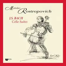《巴赫：無伴奏大提琴組曲 - 豪華版》（Bach: Cello Suites - Deluxe） 演奏者：姆斯提斯拉夫・羅斯特羅波維奇（Mstislav Rostropovich 4-LP
