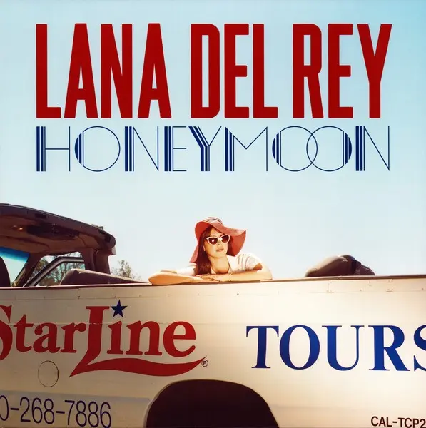 LANA DEL REY/ HONEY MOON 2015首發限量 2×LP, Album, Red Translucent, 180 Gram
