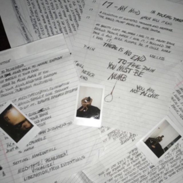 XXXTentacion – 17 黑白雲石彩膠 LP｜