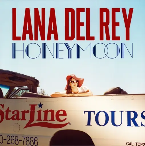 LANA DEL REY/ HONEY MOON 2015首發限量 2×LP, Album, Red Translucent, 180 Gram