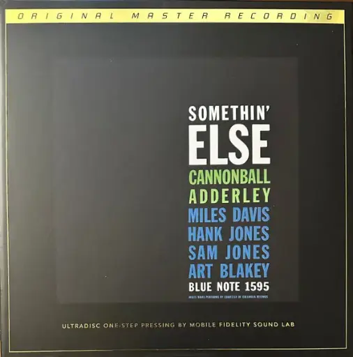 Cannonball Adderley Somethin' Else (UD1S 180g 45RPM 2LP Box Set)